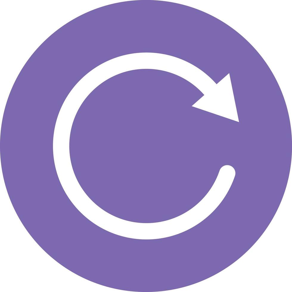 Redo Icon Style vector