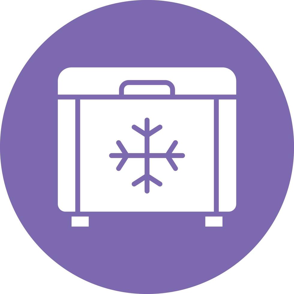 Freezer Icon Style vector