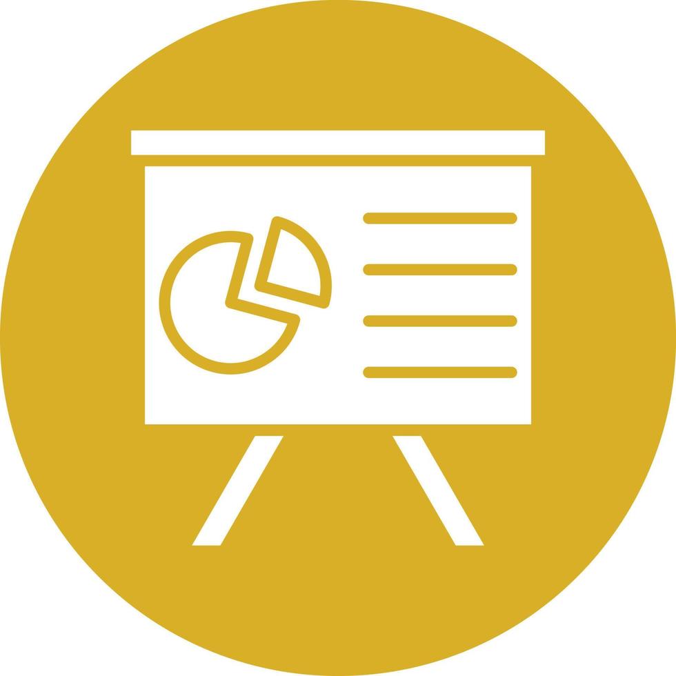 Presentation Icon Style vector