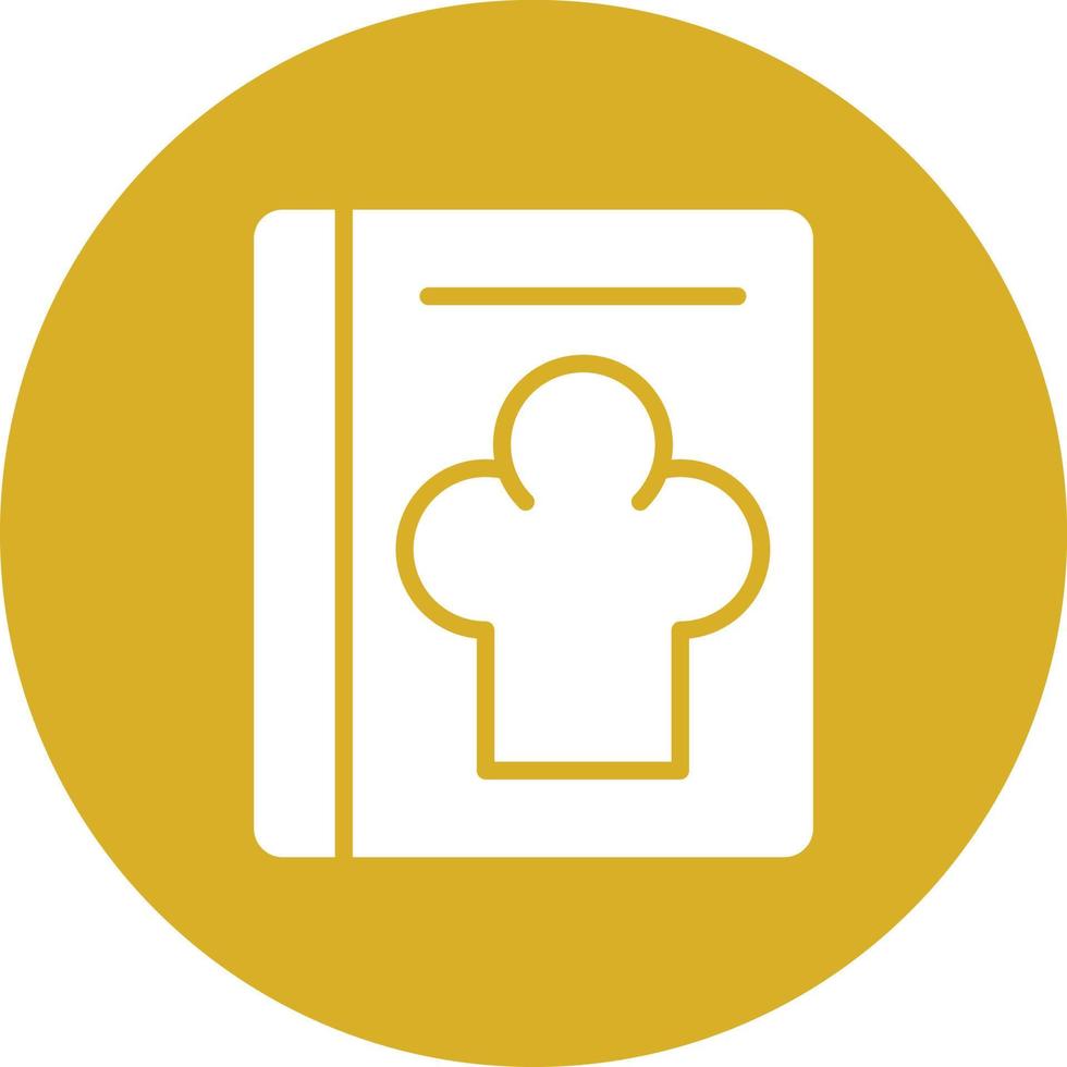 Cookbook Icon Style vector