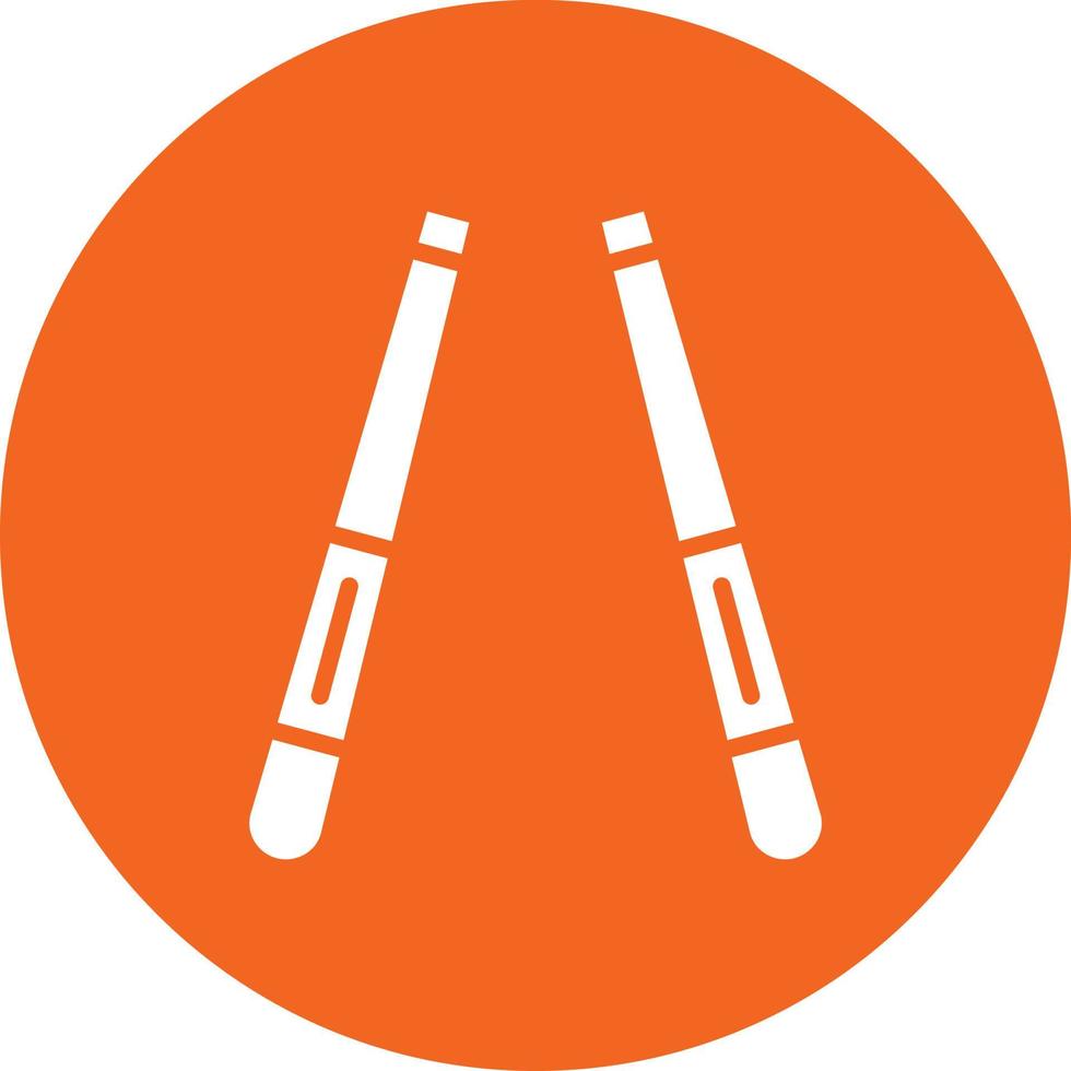 Chopsticks Icon Style vector