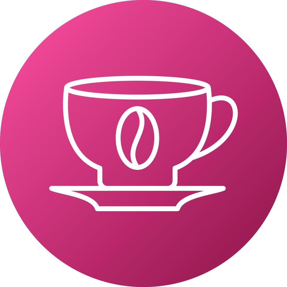 Coffee Cup Icon Style vector
