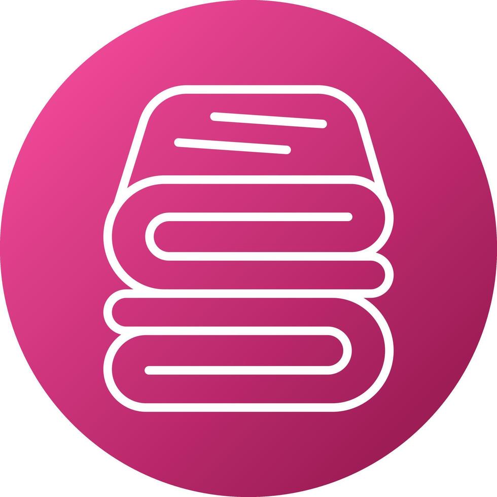 Blanket Icon Style vector