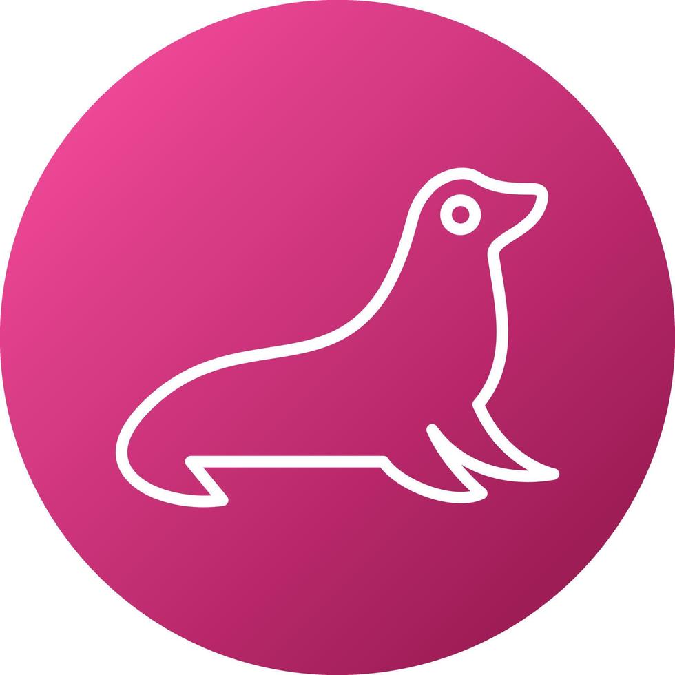 Seal Icon Style vector