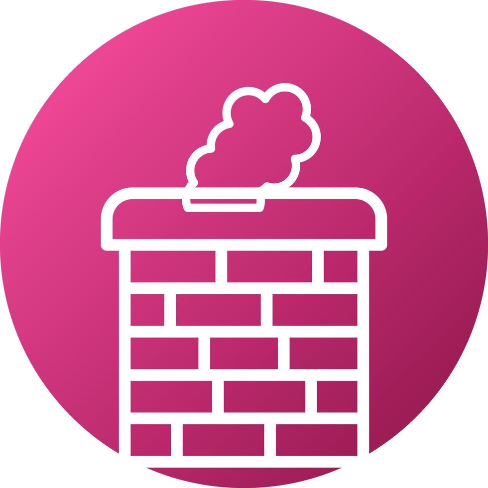 Chimney Icon Style vector