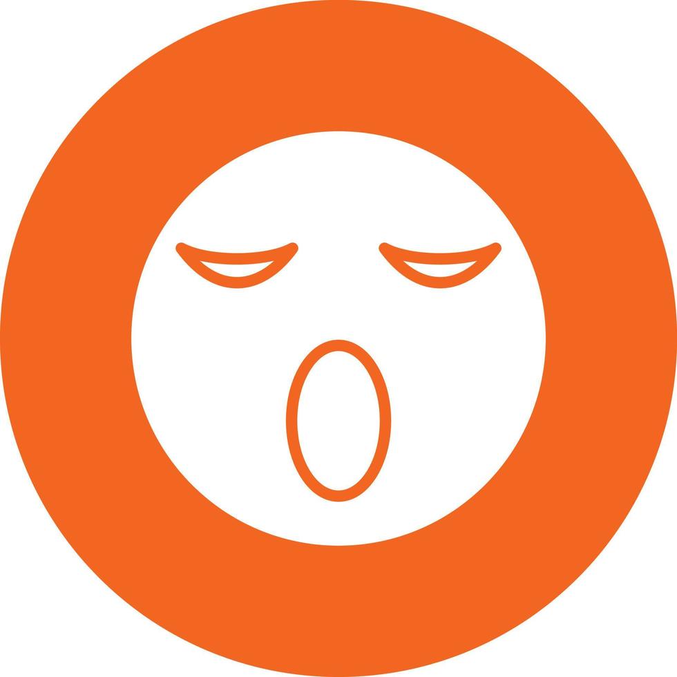 Sleepy Icon Style vector