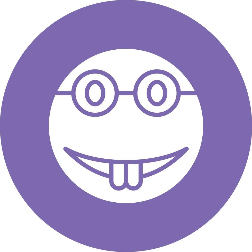 Nerd Icon Style vector
