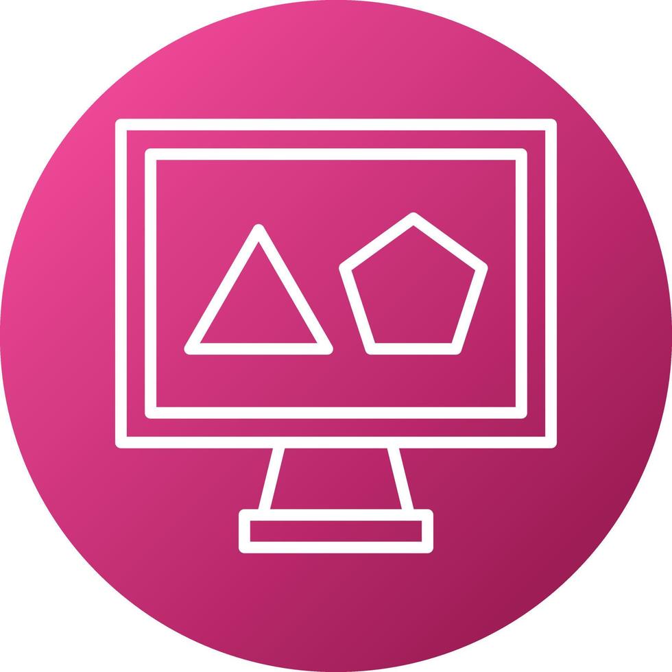 Graphic Elements Icon Style vector