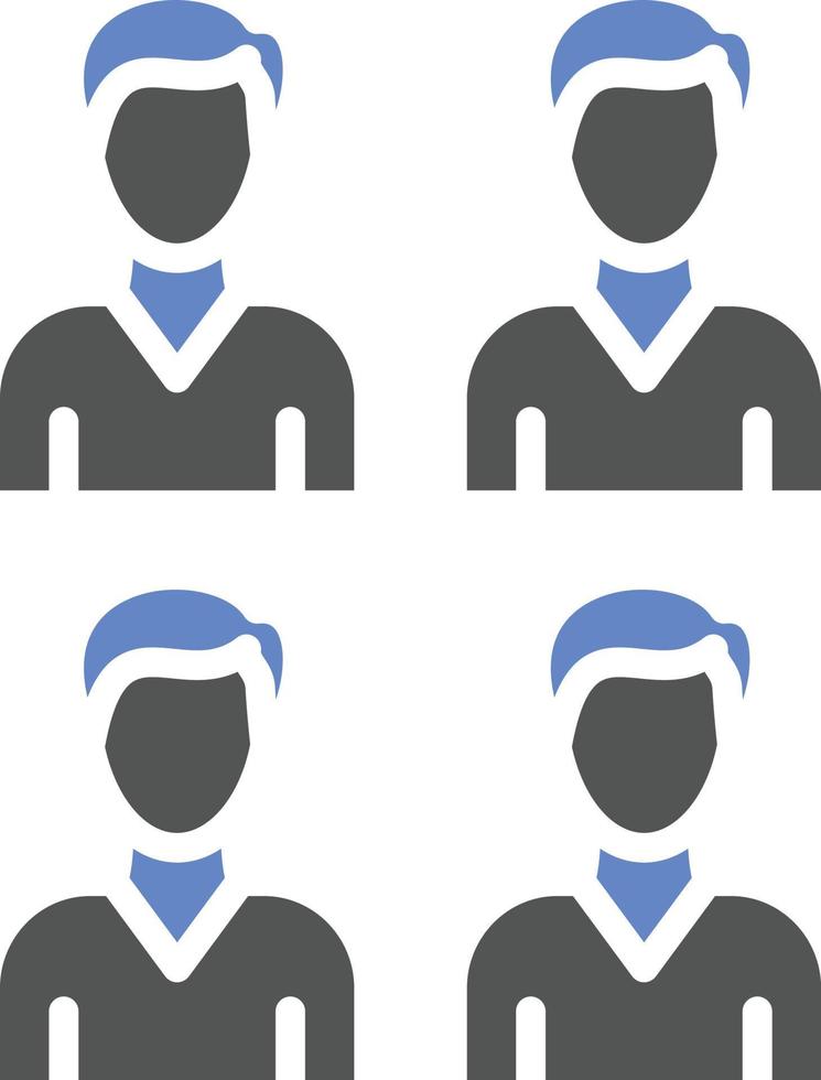 Audience Insight Icon Style vector