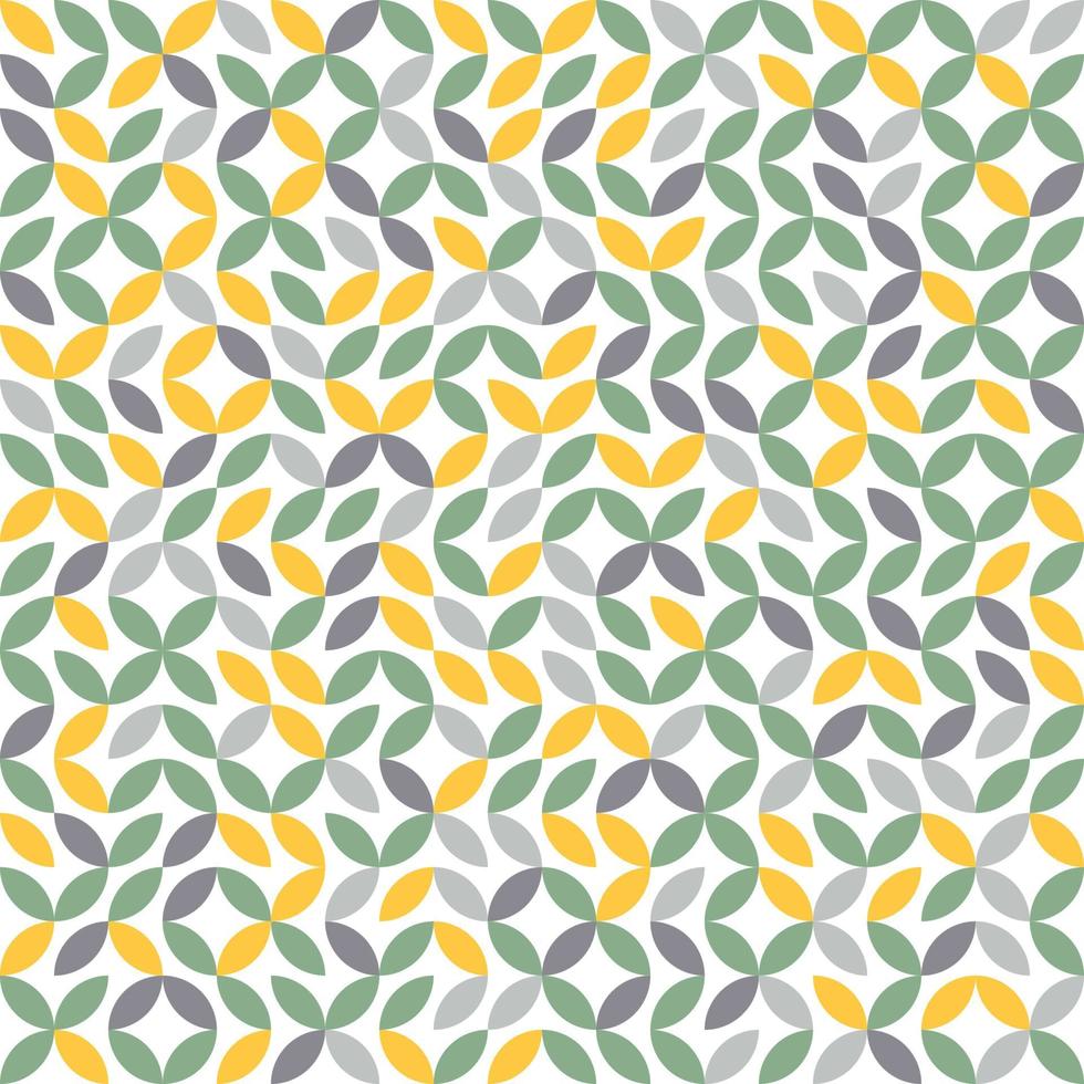 Geometric minimalistic seamless vector pattern. Multicolored abstract flat scandinavian pattern.