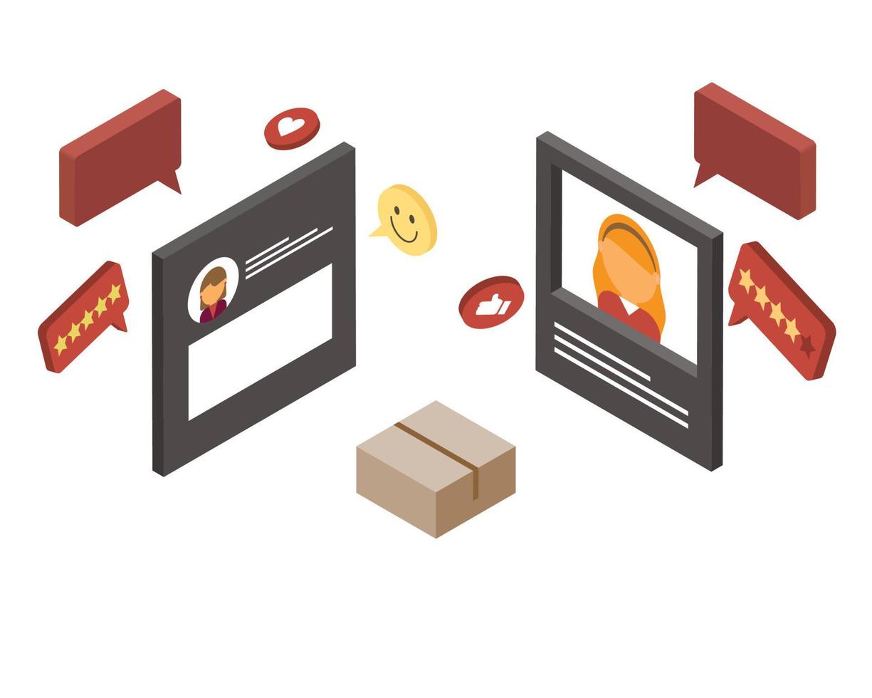 User generated content or UGC is any content such as text, videos, images, reviews created by customers vector