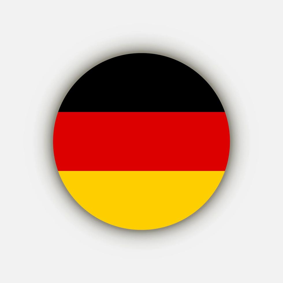 Country Germany. Germany flag. Vector illustration.