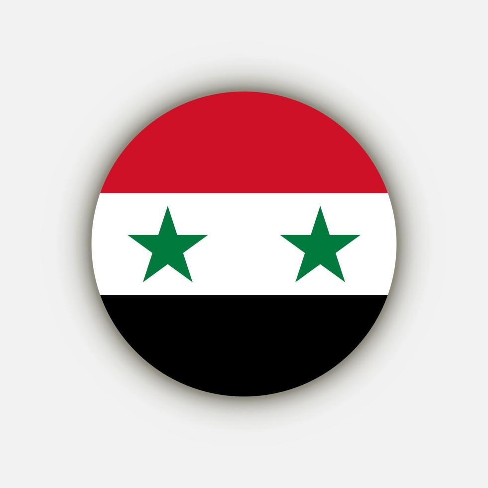 Country Syria. Syria flag. Vector illustration.