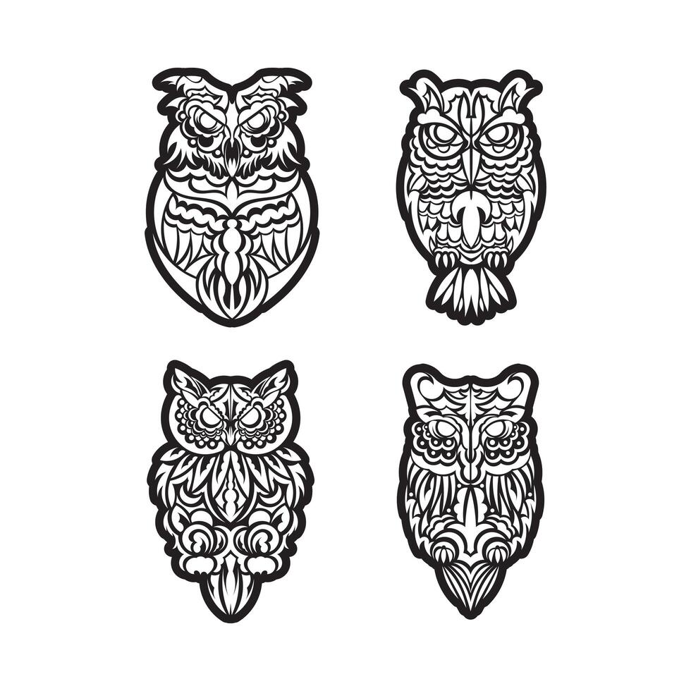 Boho style print set. Good for garments, textiles, backgrounds and prints. illustration. vector