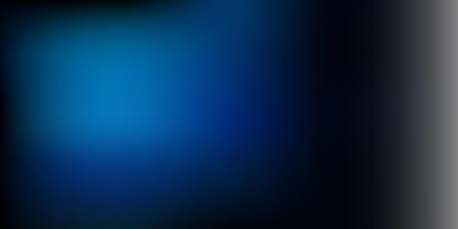 Dark blue vector gradient blur template.