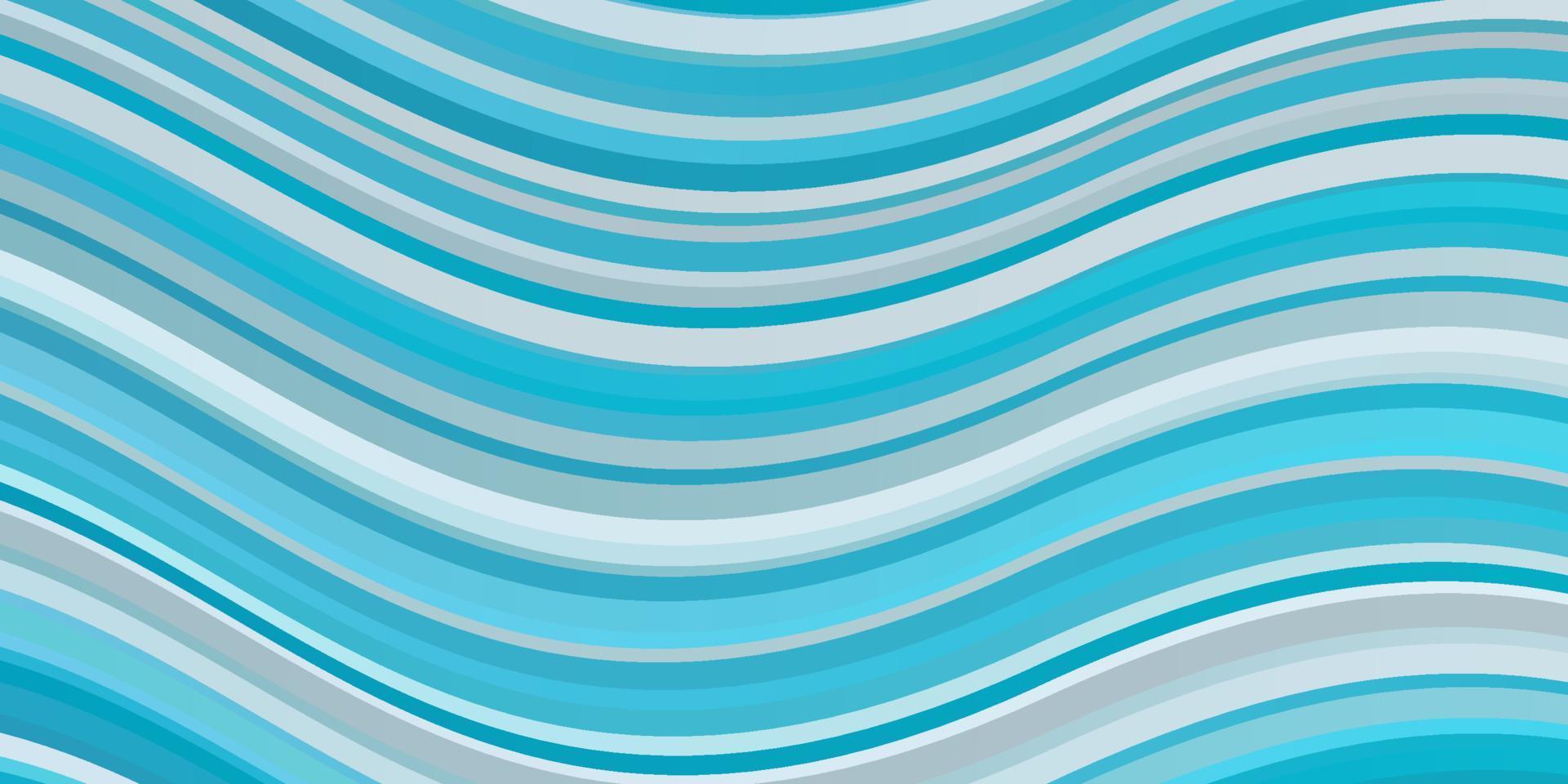 textura de vector azul claro con líneas torcidas.