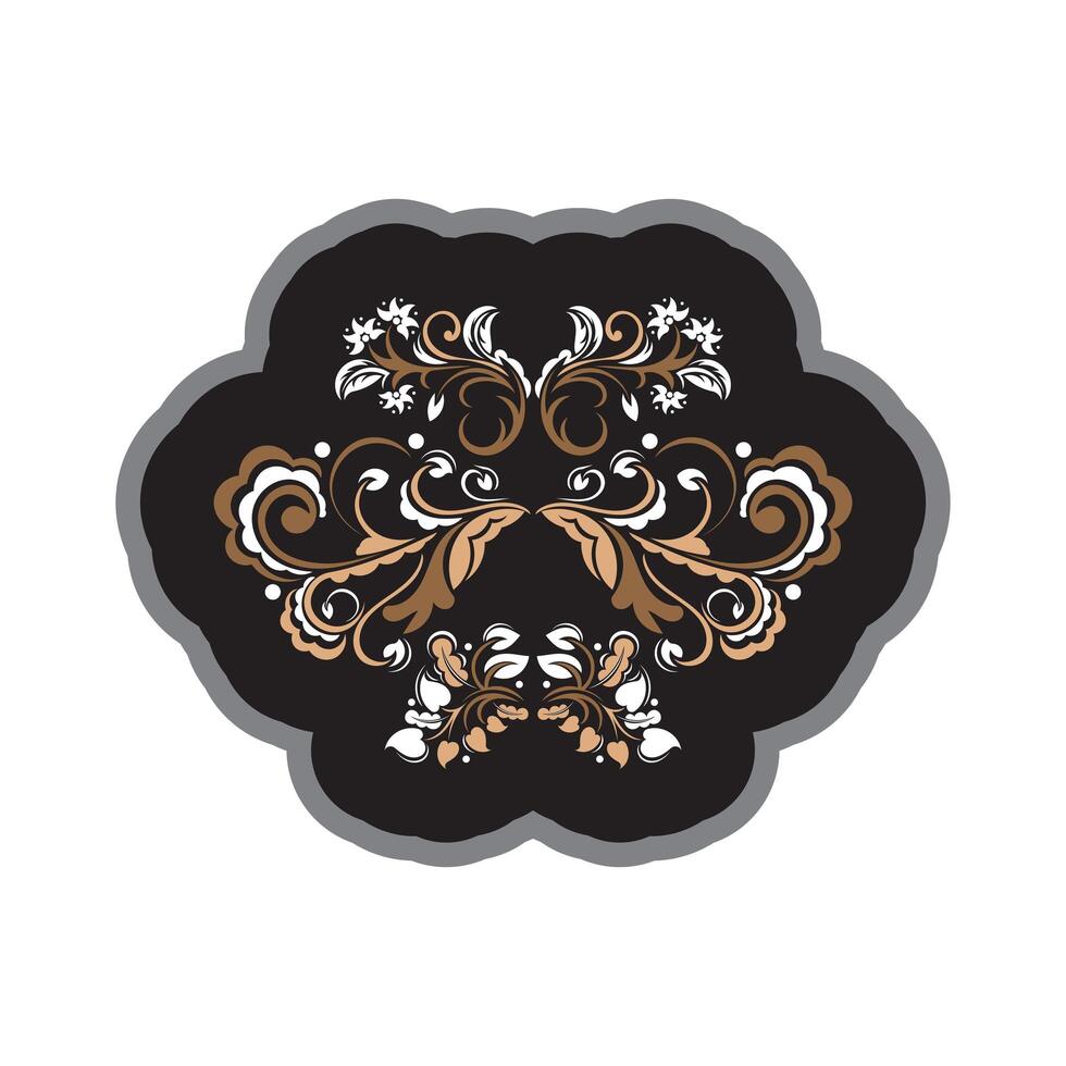 Color print with flowers in Simple style. Good for backgrounds, prints, apparel and textiles. vector