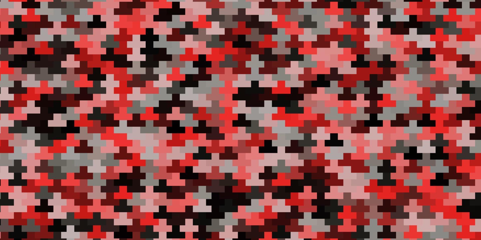 Dark Red vector pattern in square style.