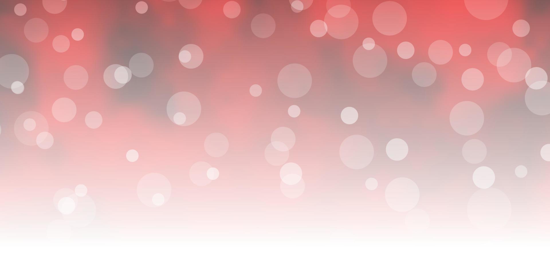 Dark Red vector layout with circles.