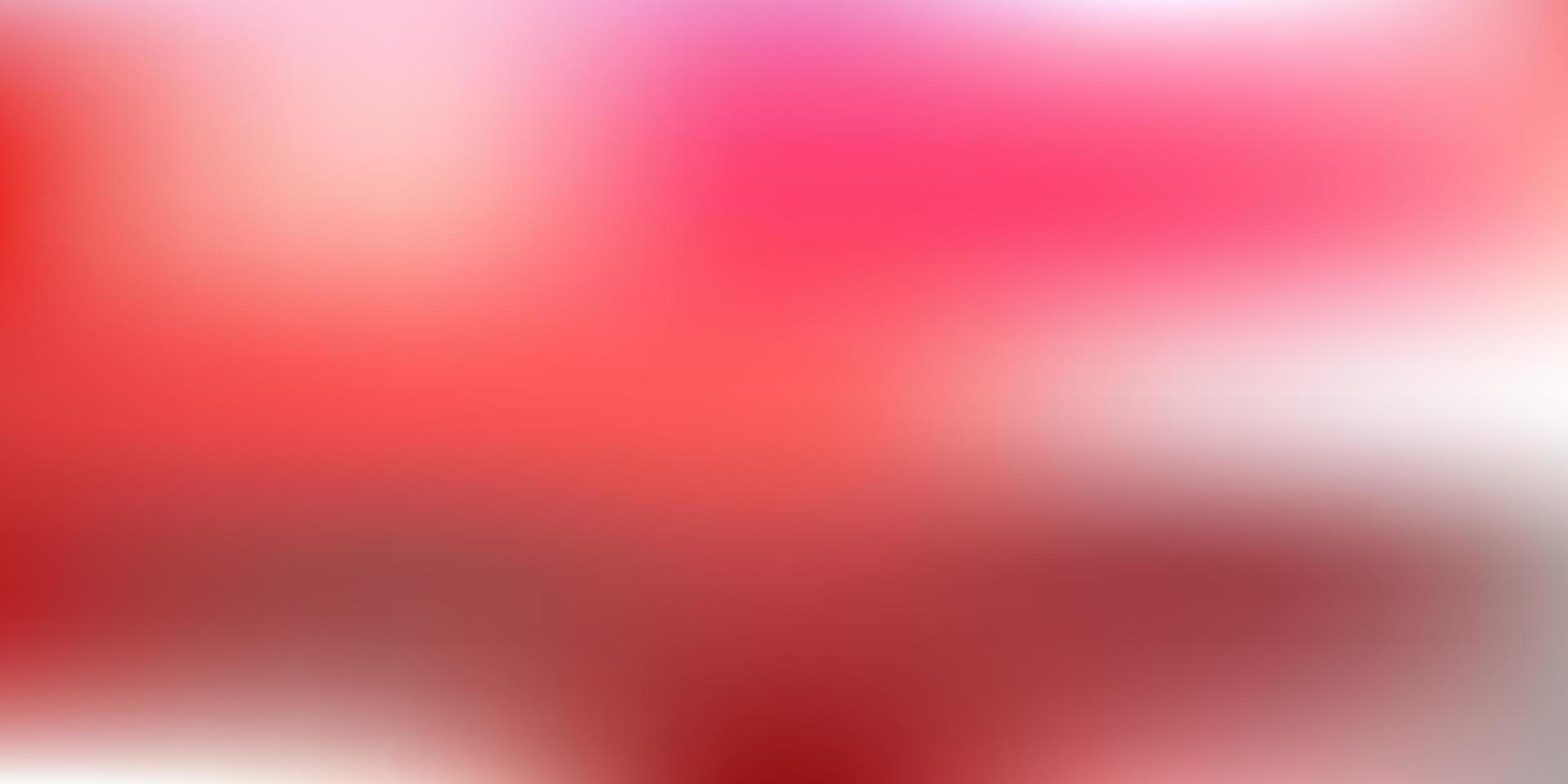 Light pink, red vector gradient blur backdrop.