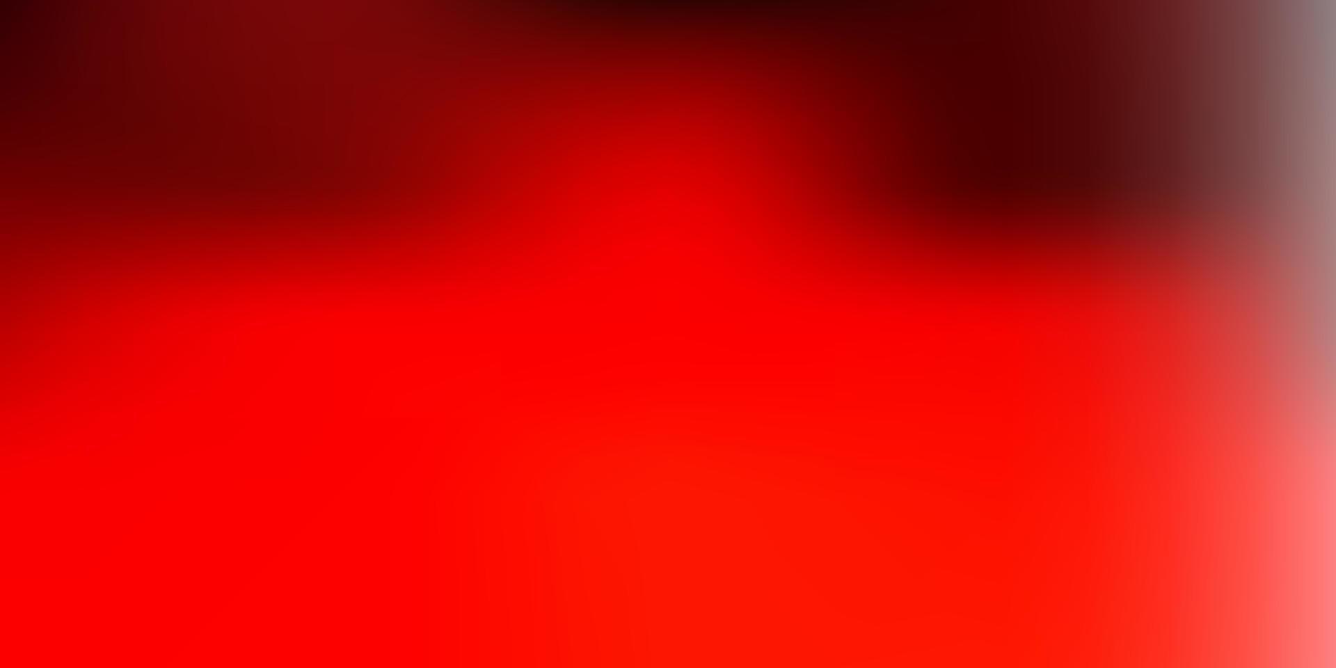 Dark red, yellow vector blurred background.