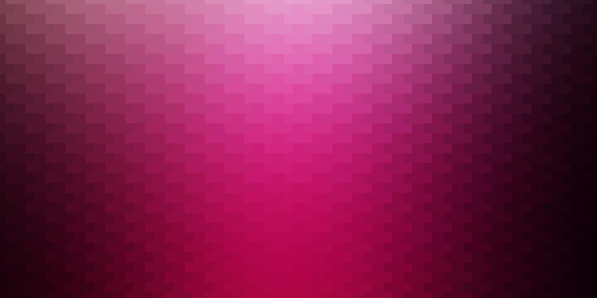 Dark Pink vector pattern in square style.