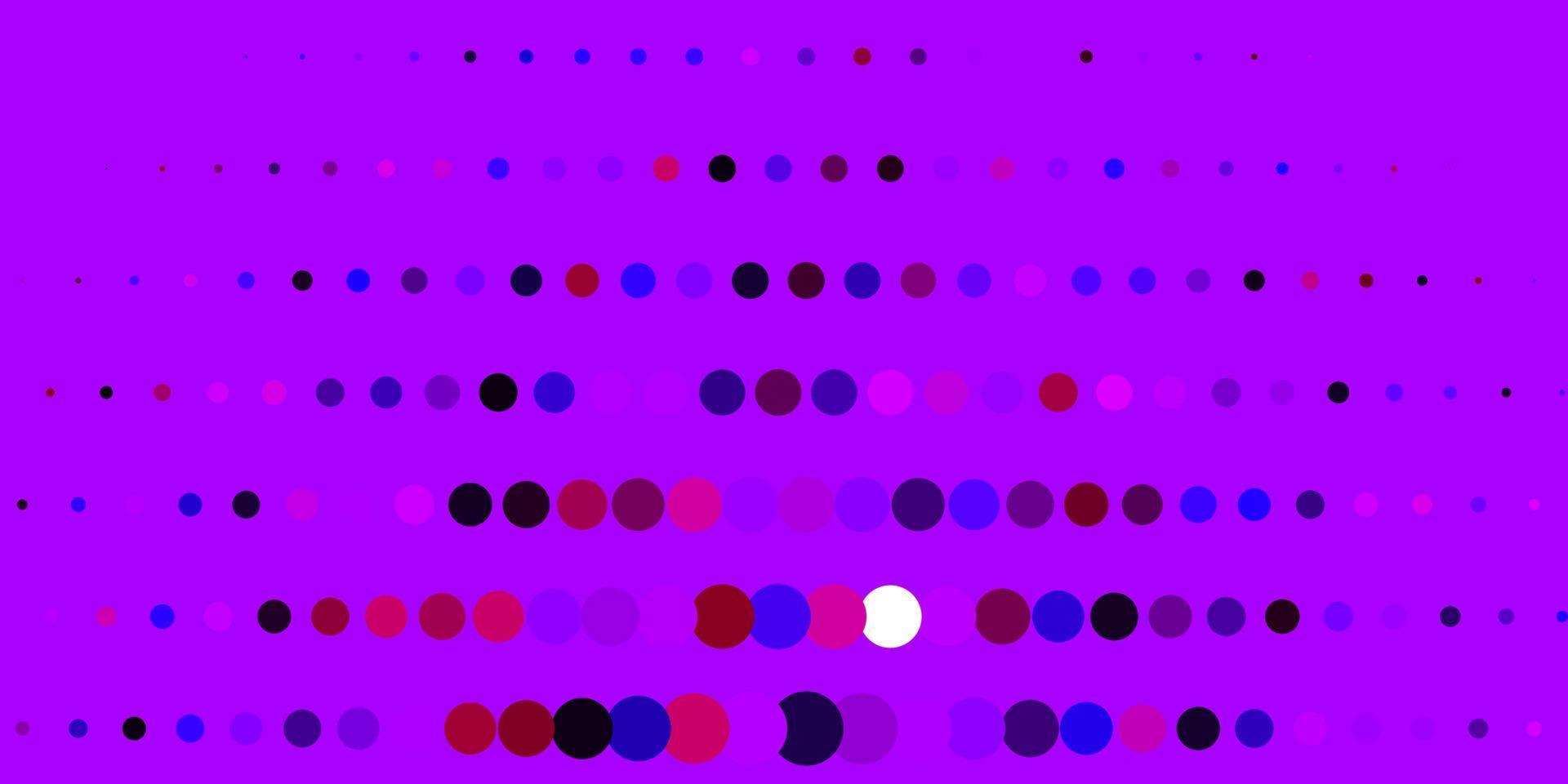 Dark Purple vector layout with circle shapes.