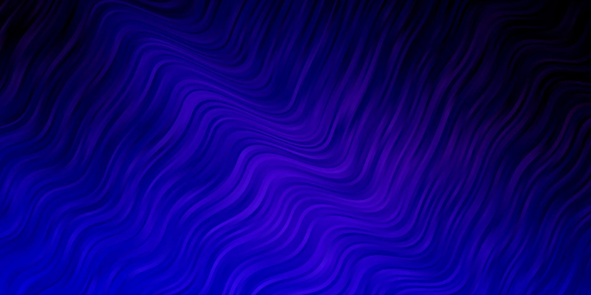 Light Pink, Blue vector backdrop with curves.