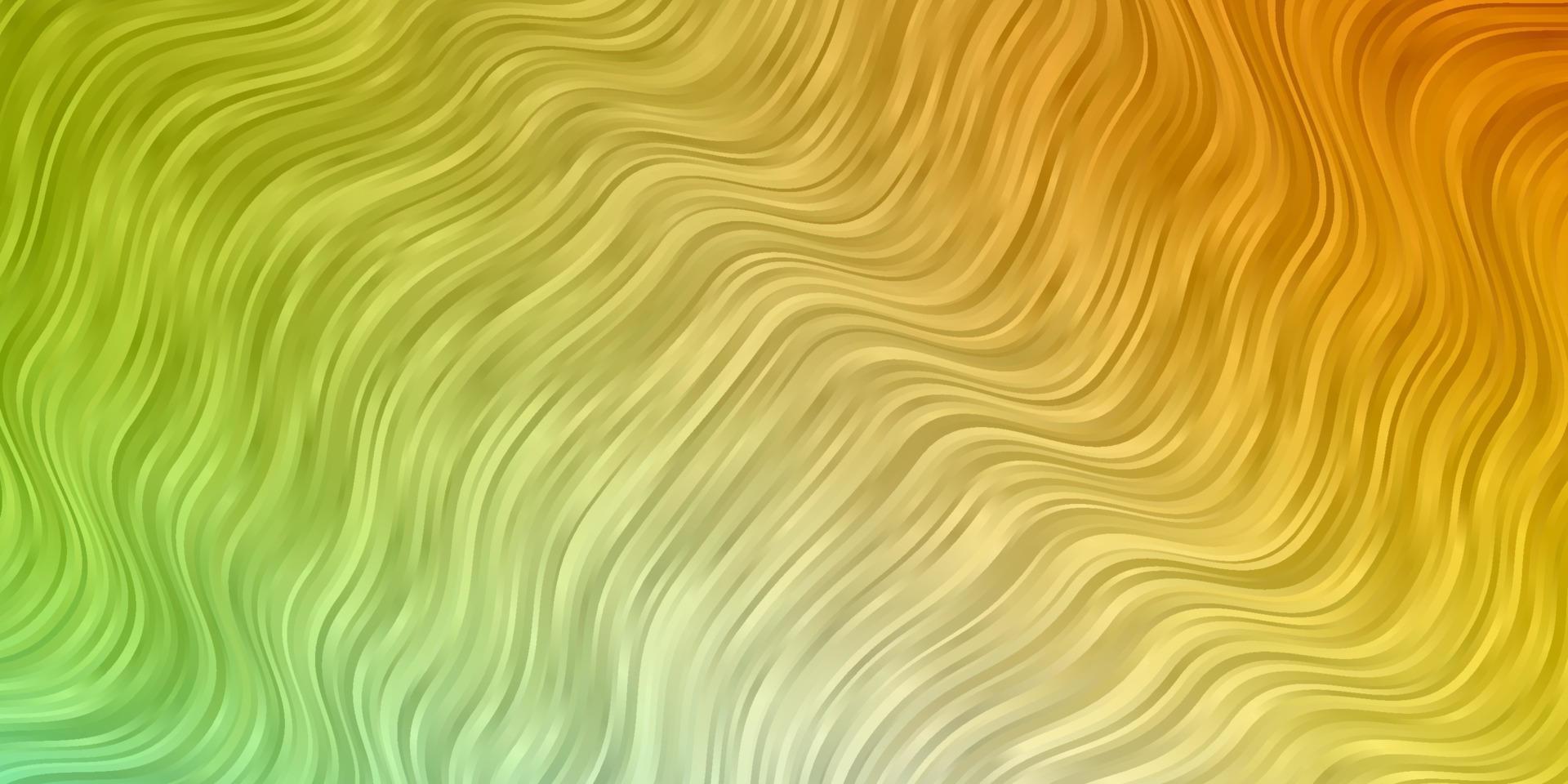 Light Blue, Yellow vector background with wry lines.