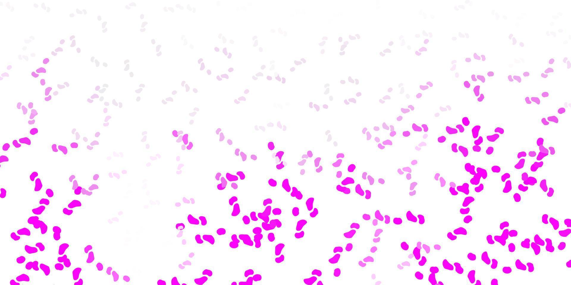 Light purple, pink vector template with abstract forms.