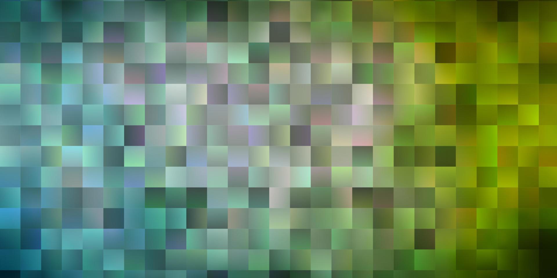 Light Blue, Green vector layout with lines, rectangles.