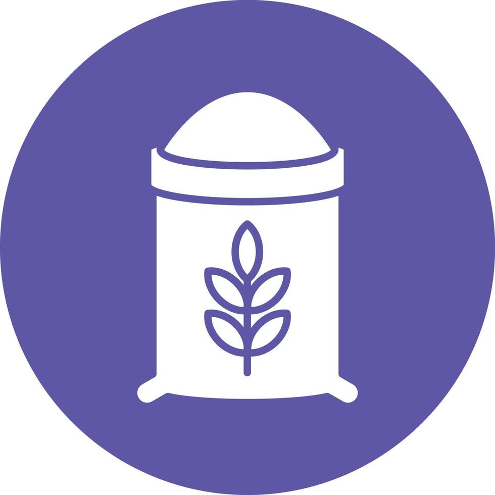 Flour Icon Style vector