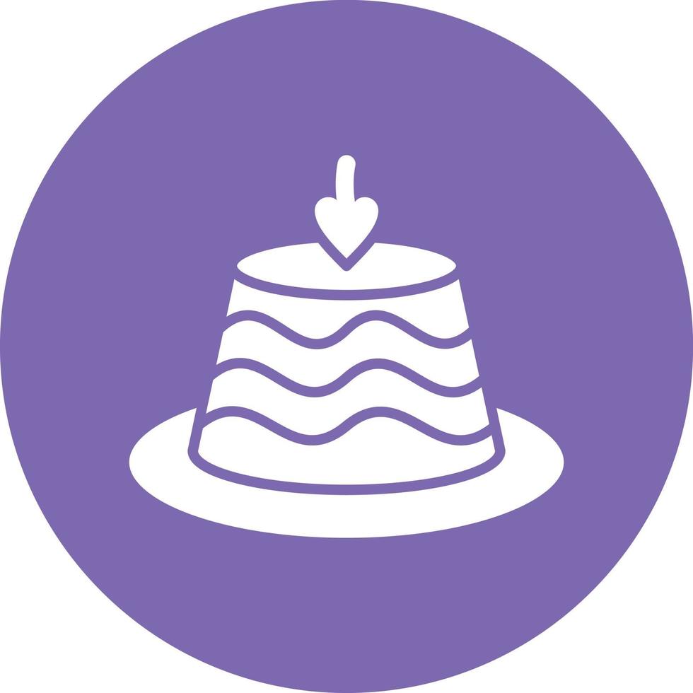 Pudding Icon Style vector