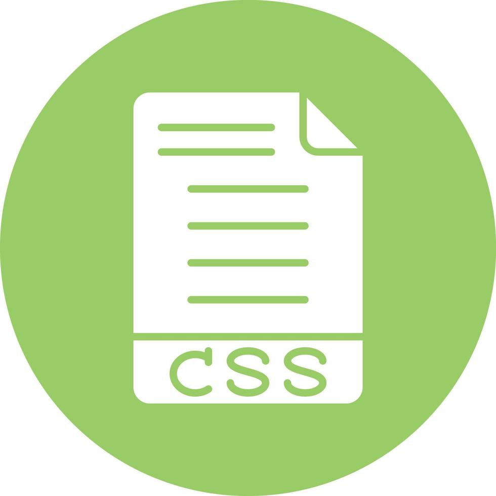 CSS Icon Style vector