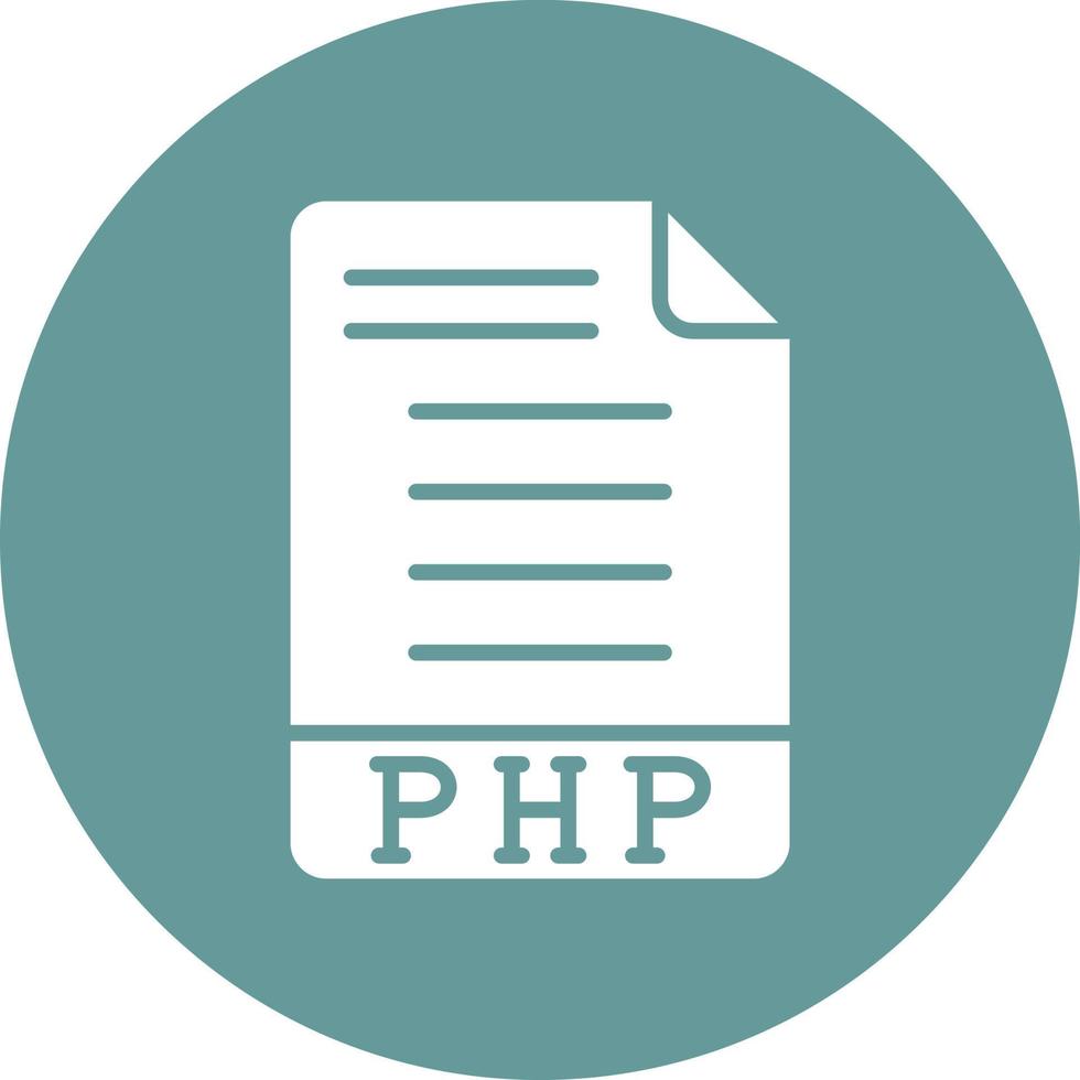 estilo de icono php vector