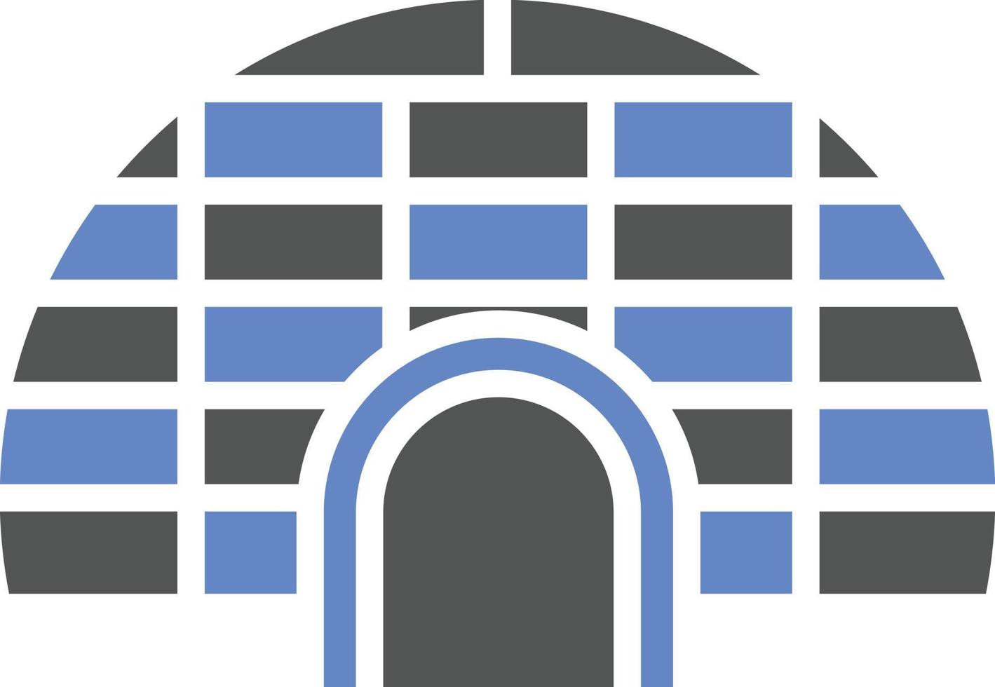 Igloo Icon Style vector