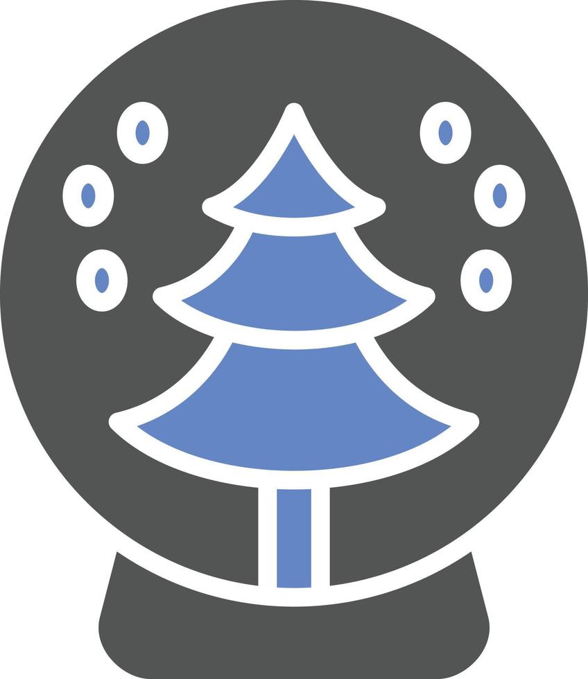 Snow Globe Icon Style vector