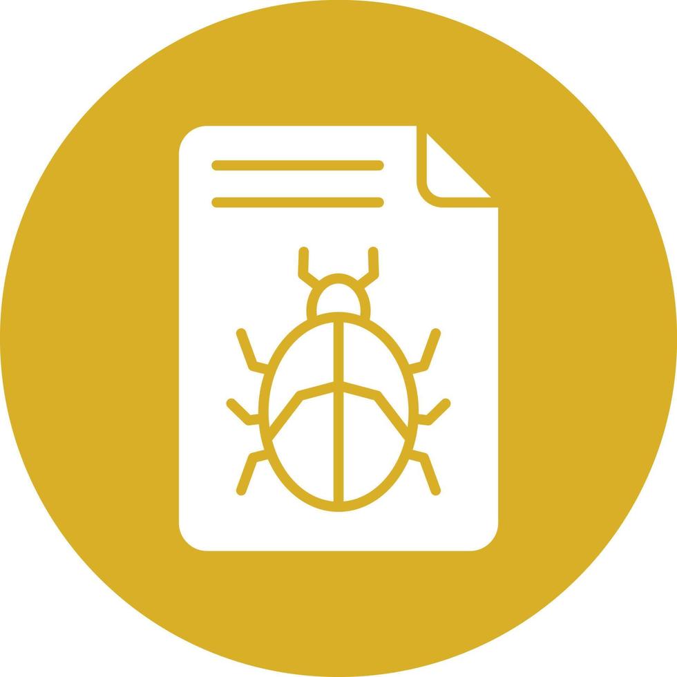 File Virus Icon Style vector