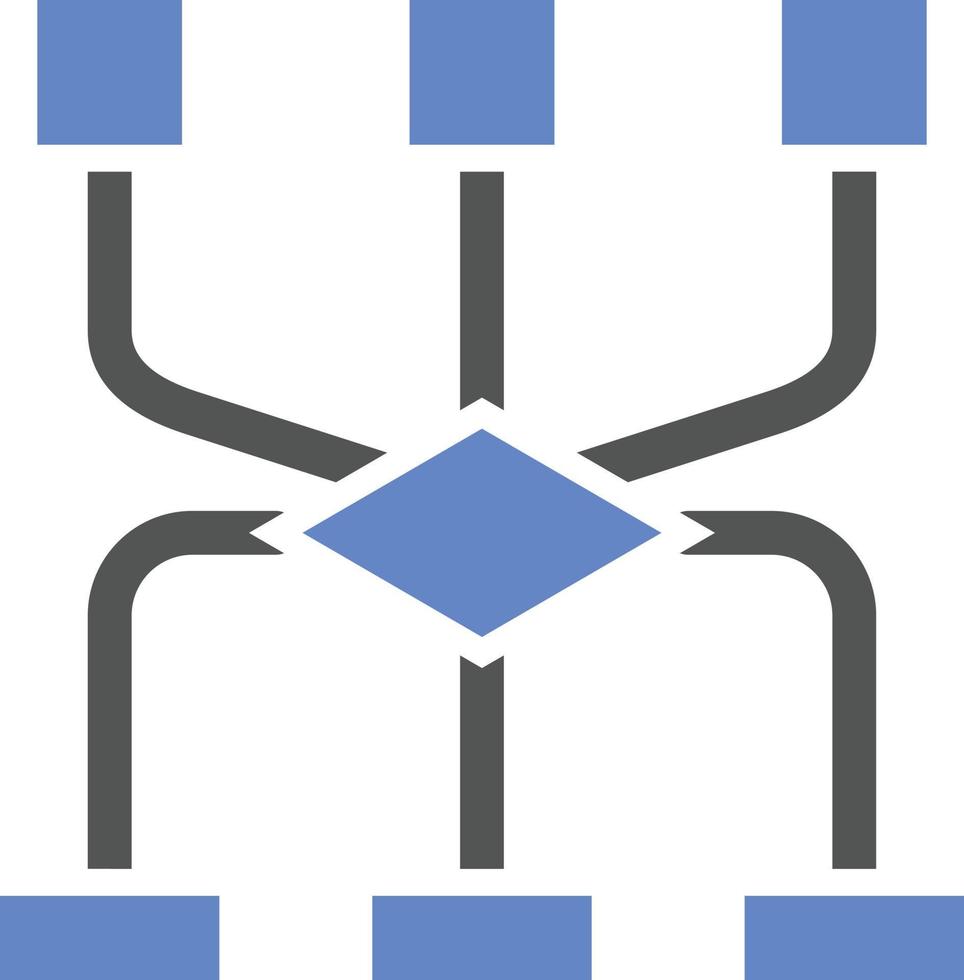 Flowchart Icon Style vector
