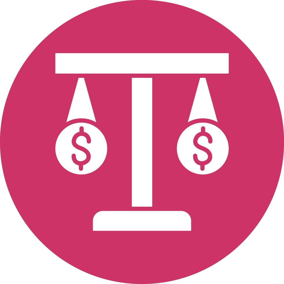 Balance Icon Style vector