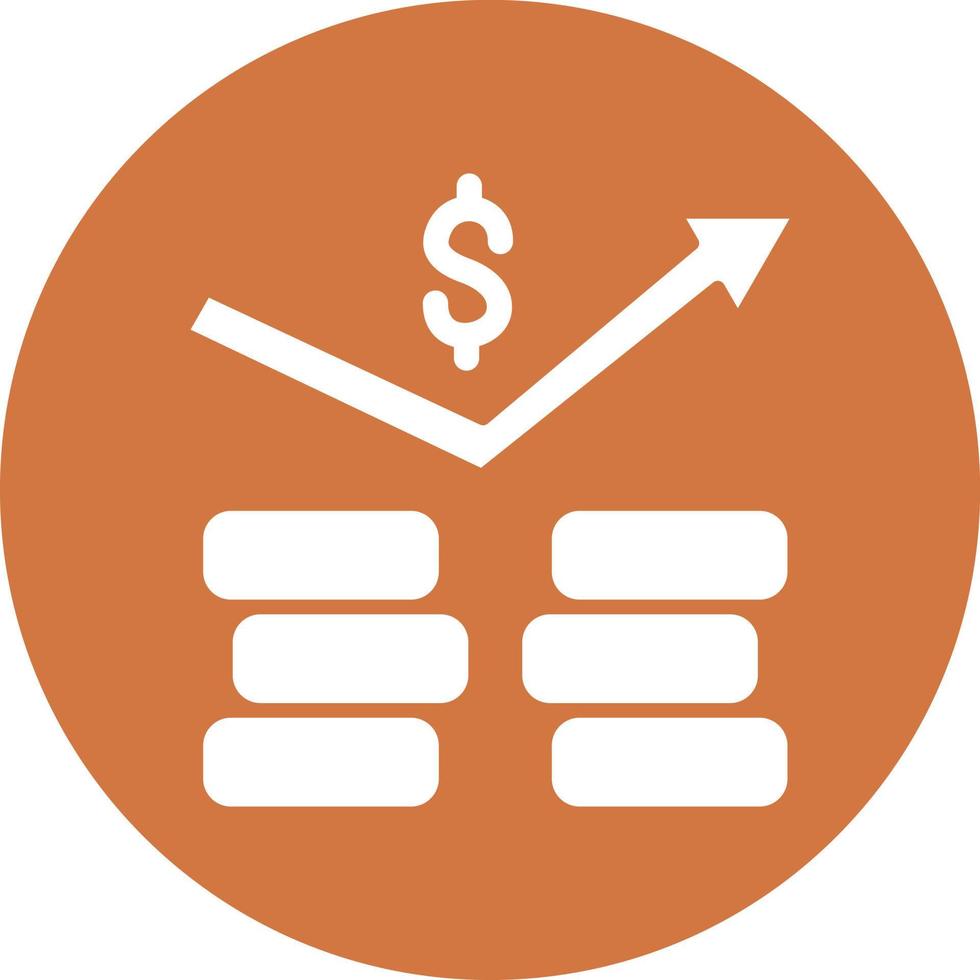 Stocks Icon Style vector