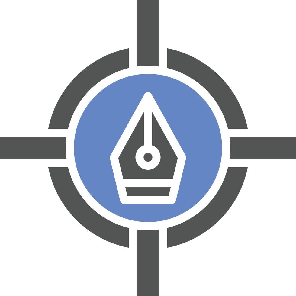 Target Icon Style vector