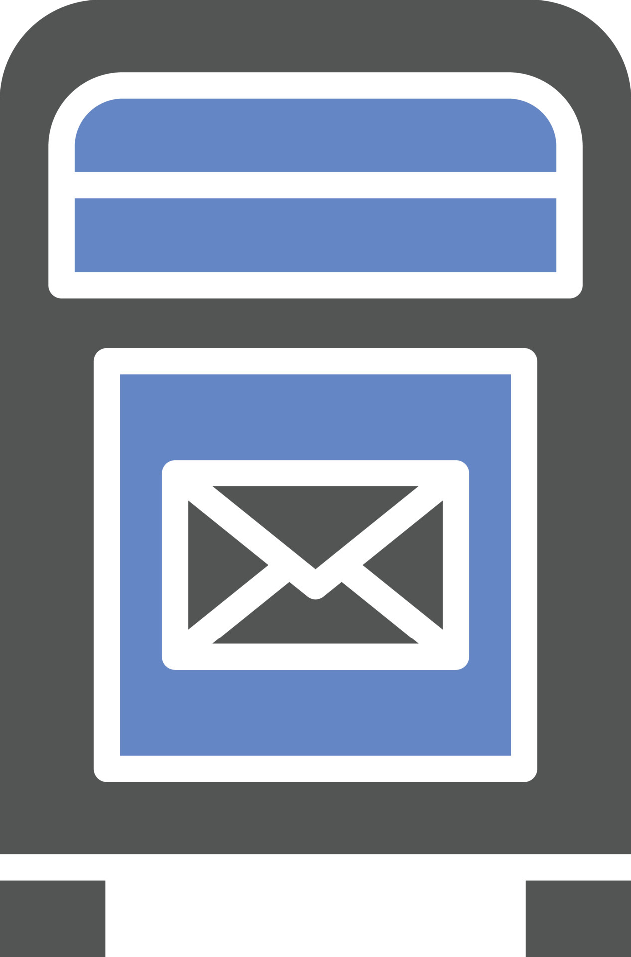Mailbox Icon Style 6766908 Vector Art at Vecteezy