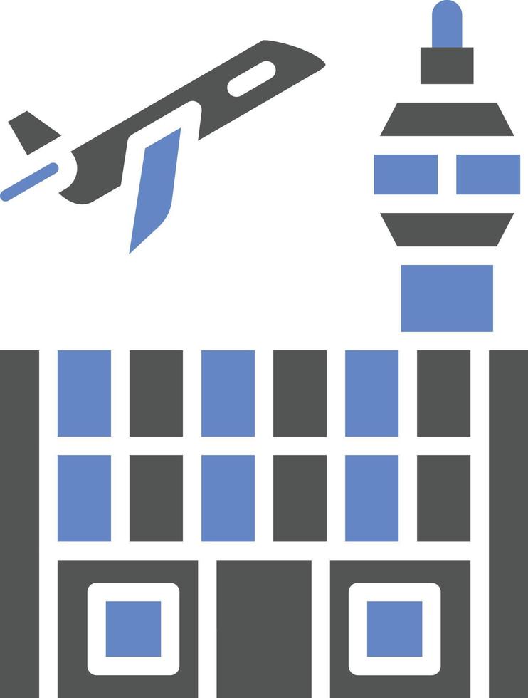 Airport Icon Style vector