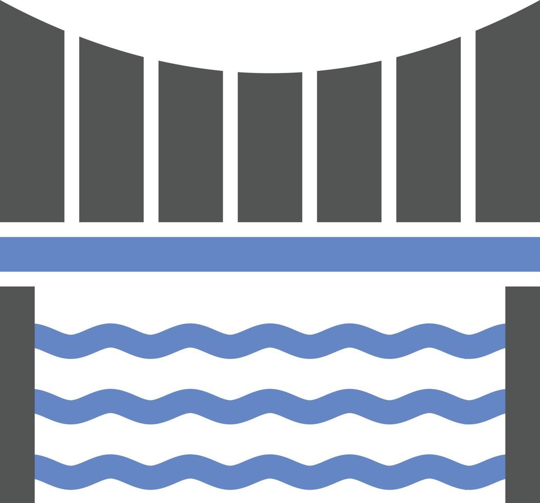 Bridge Icon Style vector