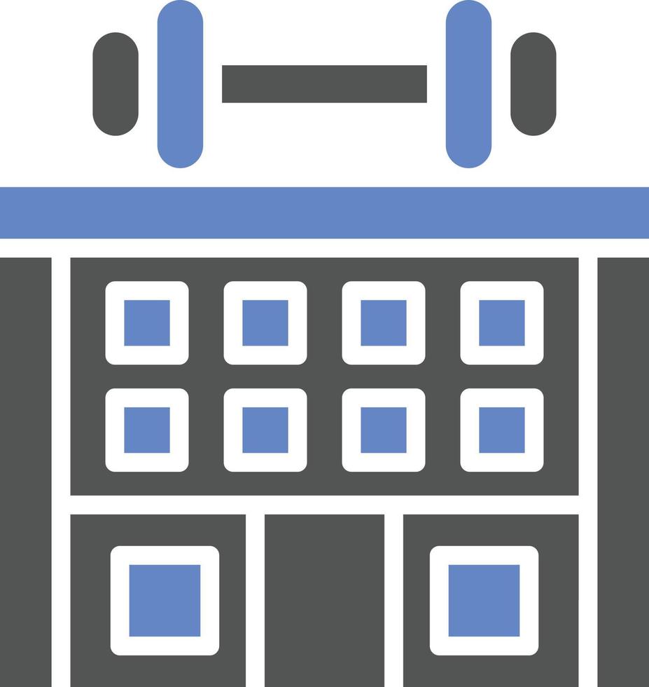 Gym Icon Style vector