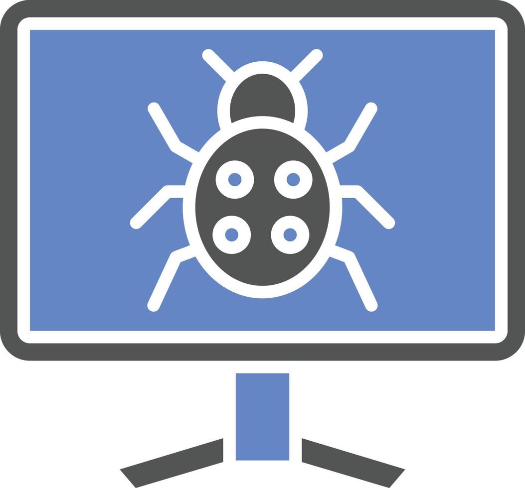 Bug Icon Style vector