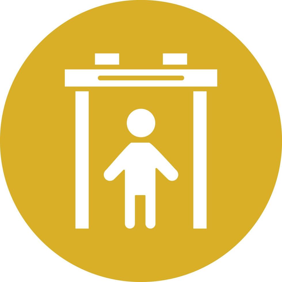 Metal Detector Icon Style vector