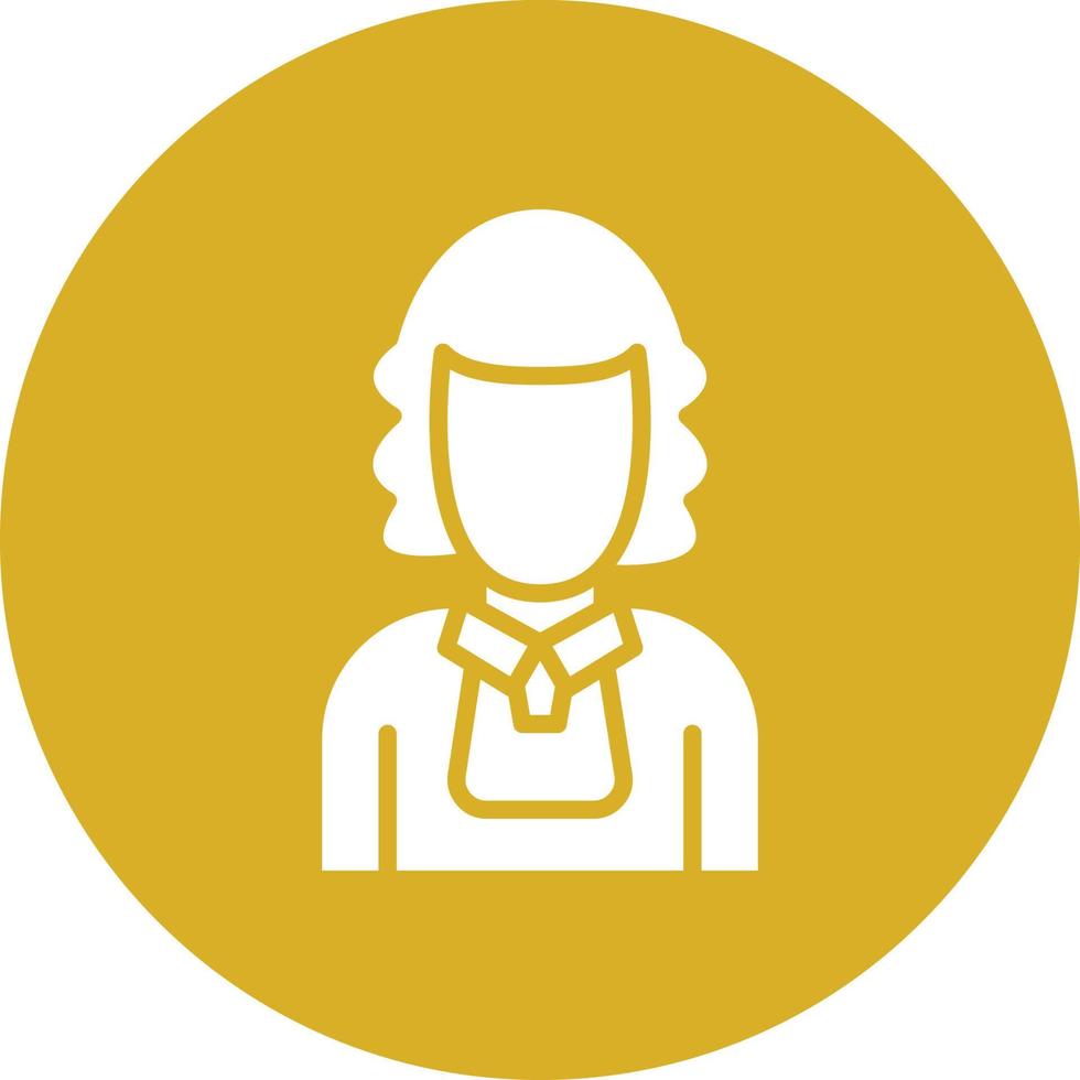 Judge Icon Style vector