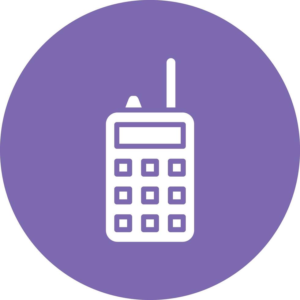 Walkie Talkie Icon Style vector